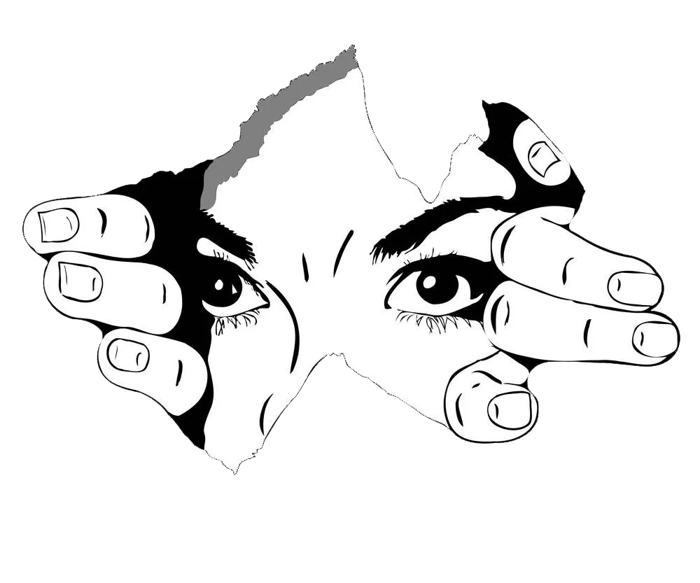 Human eye and hand drawing illustration,  T-shirt Black and white graphy Drawing Sketch, Black and white eyes illustrations, white, mammal, painted png